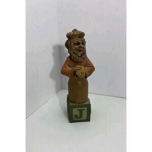 Vintage‎ Tom Clark Gnome Alphabet Block J Juggler Jug 1993 #50
